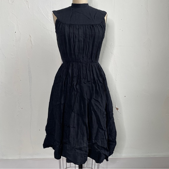 Vintage 1950s Black Dress - Picture 1 of 9